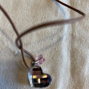 Swarovski heart necklace